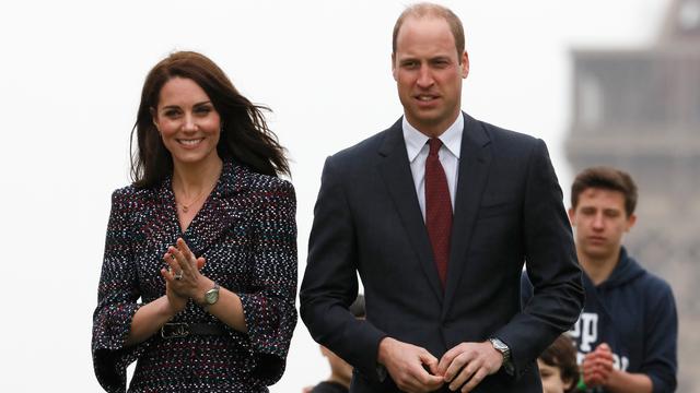 20170318-Pangeran William dan Kate Middleton di Paris-AP
