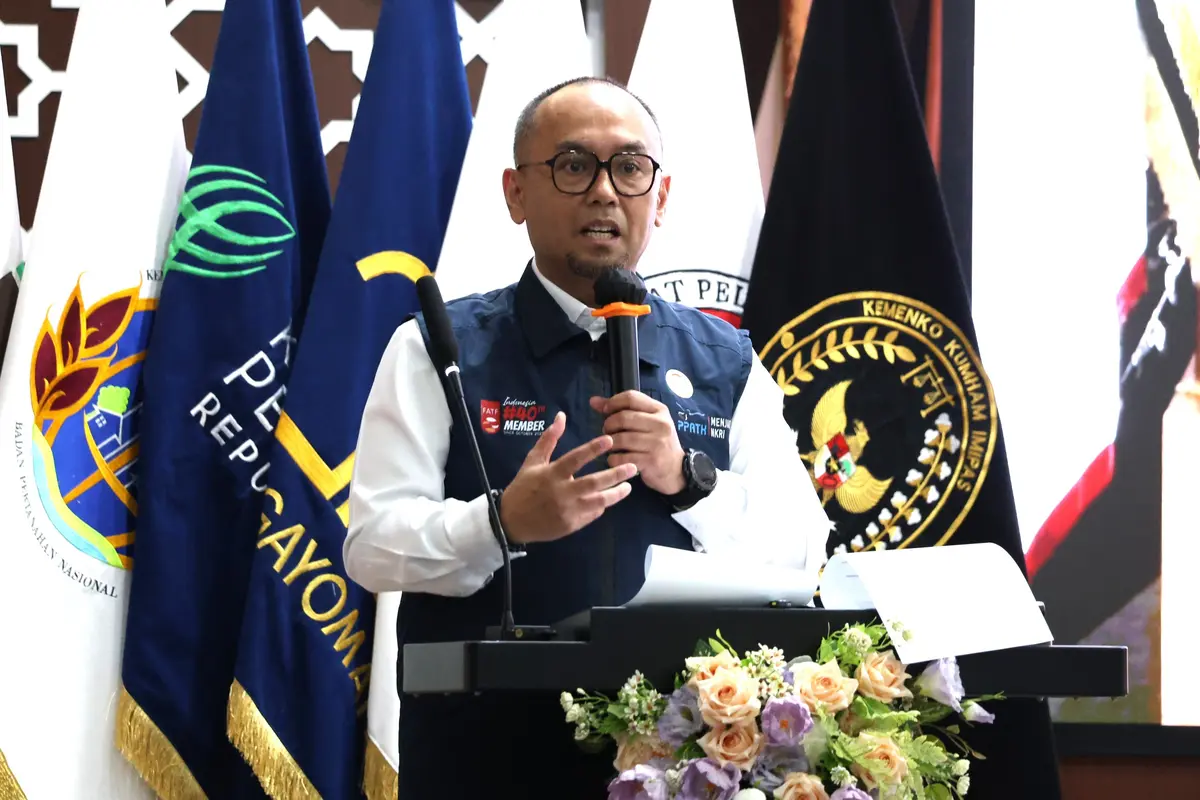 Ketua Pusat Pelaporan Analisis Transaksi Keuangan (PPATK)  Ivan Yustiavandana.