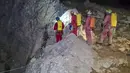 Federasi Caving Turki menyebutkan bahwa Dickey diduga menderita pendarahan gastrointestinal atau pendarahan saluran pencernaan yang membuatnya tidak dapat bergerak sendiri.  (CNSAS Via AP)