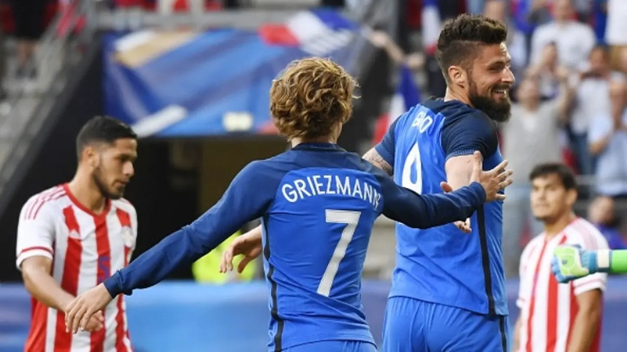 Prancis vs Paraguay