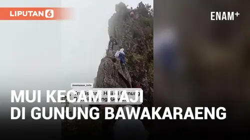 VIDEO: Viral Ibadah Haji di Gunung Bawakaraeng