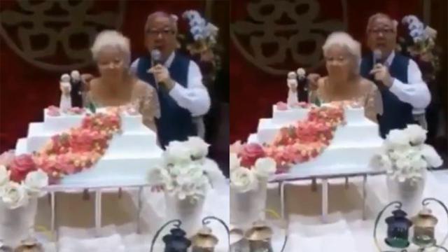 Jadi Gebetan Sejak Sekolah, 73 Tahun Kemudian Pasangan Lansia Ini Menikah