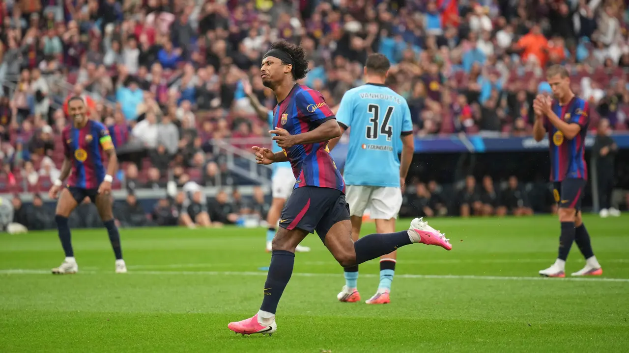 Pemain Barcelona Karim Adeyemi