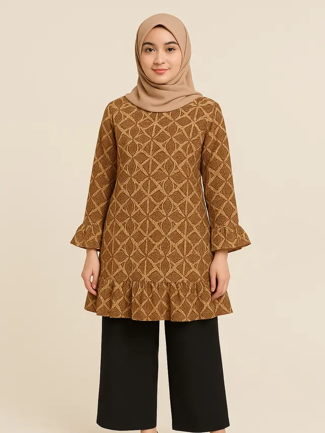 Model Tunik Batik Cocok untuk Kuliah