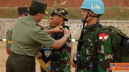Satgas POM TNI Siap Berangkat ke Lebanon