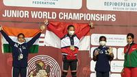 Windy Cantika Aisah Juara Dunia Angkat Besi Junior 2022