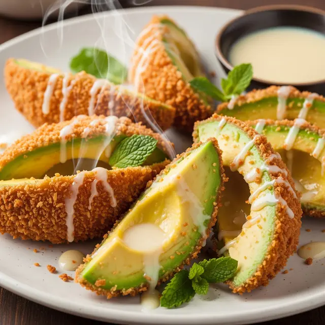 Resep Alpukat Goreng Tepung (Image by Gemini AI)