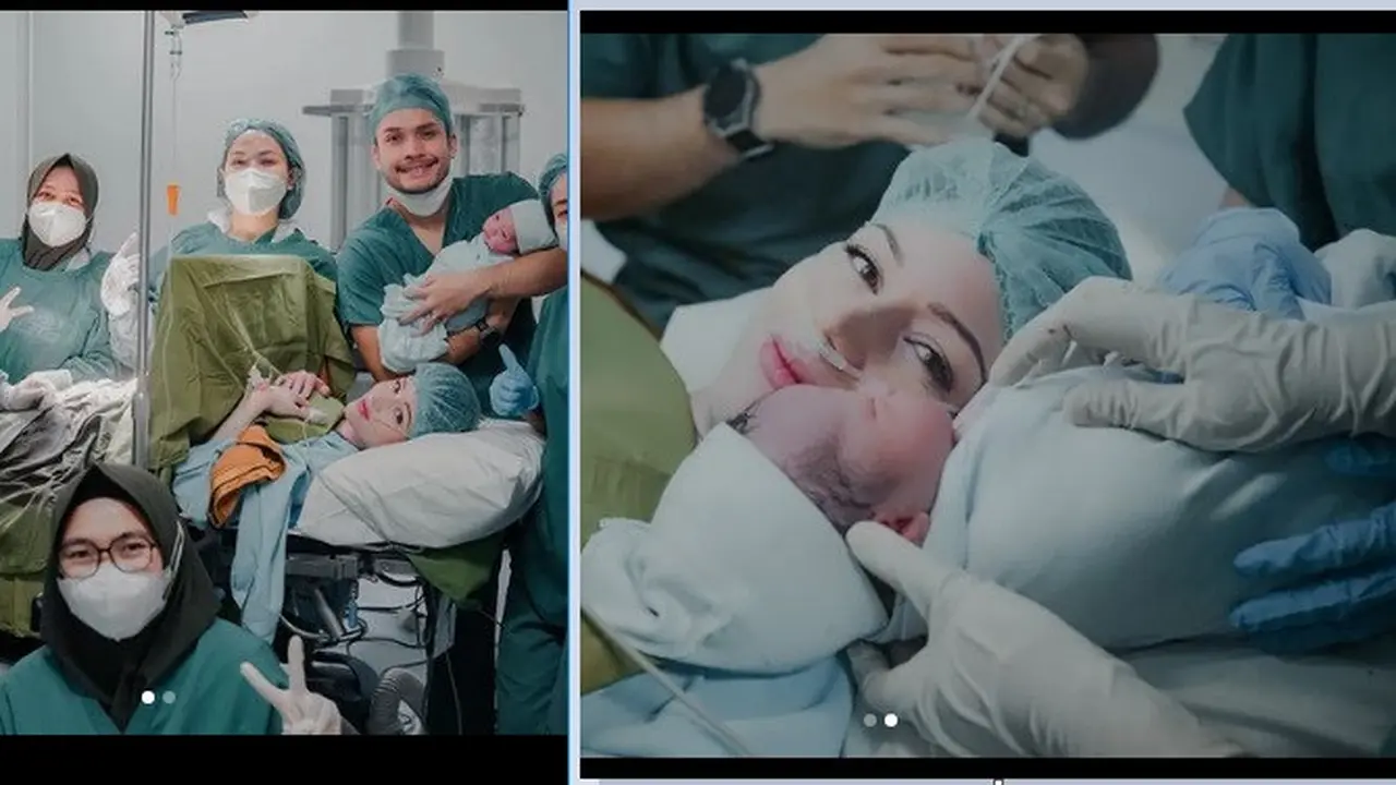 Chelsey Frank istri Randy Pangalila melahirkan anak kedua (Foto: instagram randpunk)