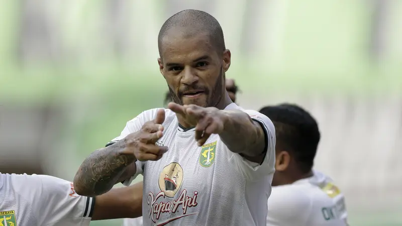 FOTO: David Da Silva Comeback, Persebaya Sikat Bhayangkara