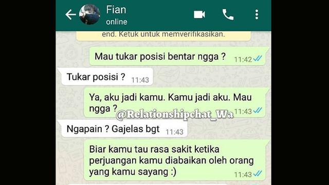 Menohoknya 6 Chat Nyindir Pria PHP, Sukses Bikin Dada Nyesek