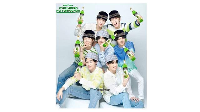 10 Editan Foto Idol K-Pop Edisi Ramadan Ini Bikin Geleng Kepala