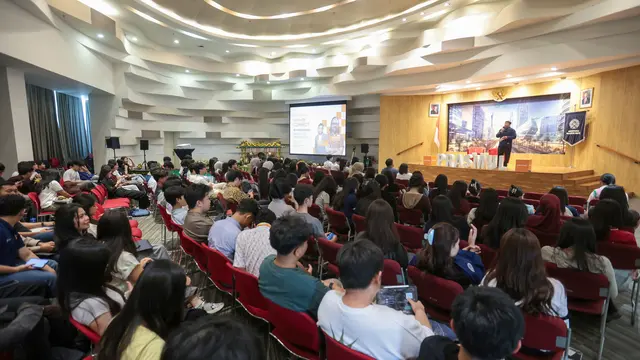 Liputan6 Connect di Universitas Prasetiya Mulya. (Liputan6.com)