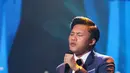 Rizki Febian dan Aliando Syarief, dua orang pesohor yang saat ini digandrungi oleh anak muda di tanah air turut menyumbangkan suaranya dalam konser kali ini. (Adrian Putra/Bintang.com)