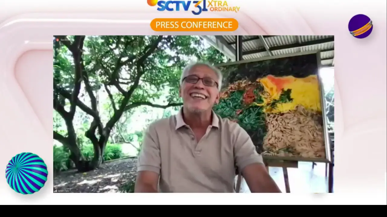 Jelang HUT SCTV 31 Xtraordinary, Iwan Fals Lelang Lukisan Karyanya untuk Kemanusiaan