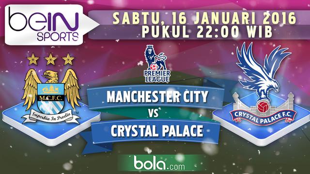 Manchester City vs Crystal Palace (Bola.com/Samsul Hadi)
