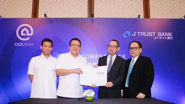 Gandeng J Trust Bank, CicilSewa Beri Solusi Sistem Sewa Properti di Indonesia