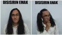 6 Potret Lucu Cowok Berambut Gondrong Saat Disisir Ini Bikin Tertawa