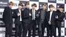 BTS merupakan artis Korea Selatan pertama yang memenangkan penghargaan di Billbord Music Award. (Foto: koreaboo.com)
