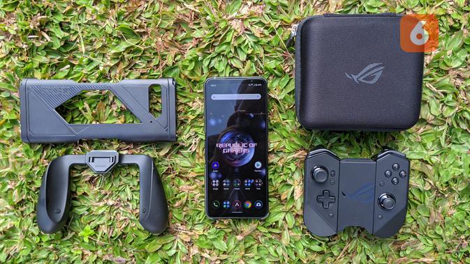 Kunai 3 Gamepad untuk ROG Phone 5. (Liputan6.com/ Yuslianson)