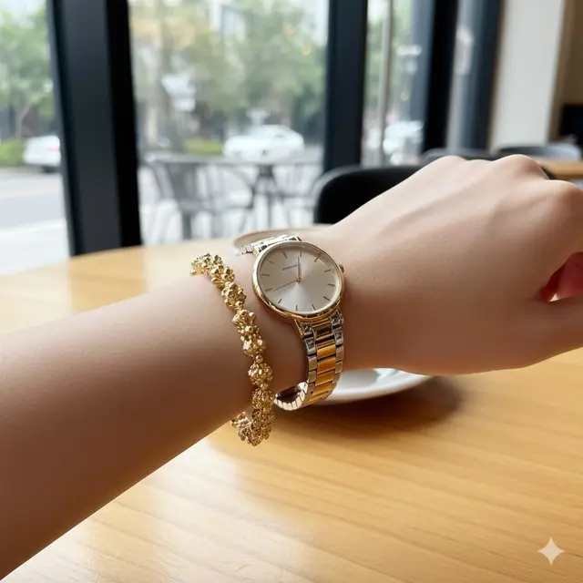 Gelang Rantai Popcorn: Tekstur Unik yang Minimalis