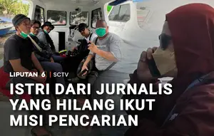 Istri Ikut Misi Pencarian Jurnalis Hilang