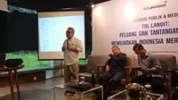 Pengamat telekomunikasi, Nonot Harsono saat ditemui di Jakarta, Kamis (12/3/2020). (Liputan6.com/ Andina Librianty)