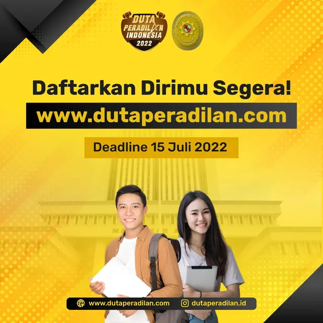 Duta Peradilan Indonesia 2022.