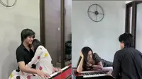 Momen Vicy Melanie Temani Kevin Aprilio Main Piano. (Sumber: Instagram.com/kevinaprilio)