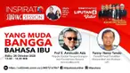 Indonesia memiliki budaya yang beragam, pada Hari Sumpah Pemudah ini Liputan6.com mengadakan live streaming Program Inspirato Sharing Session yang bertema: Yang Muda Bangga Bahasa Ibu.