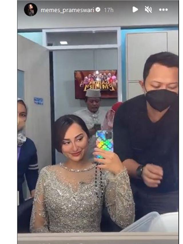 6 Potret Sule dan Memes Prameswari Pamer Pakai Baju Pengantin, Tampil Serasi