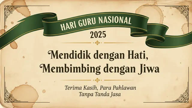 Gambar Ucapan Hari Guru 2025