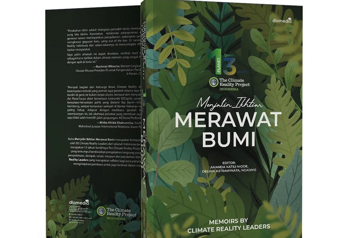 Climate Reality Indonesia Rilis Buku Menjalin Ikhtiar Merawat Bumi