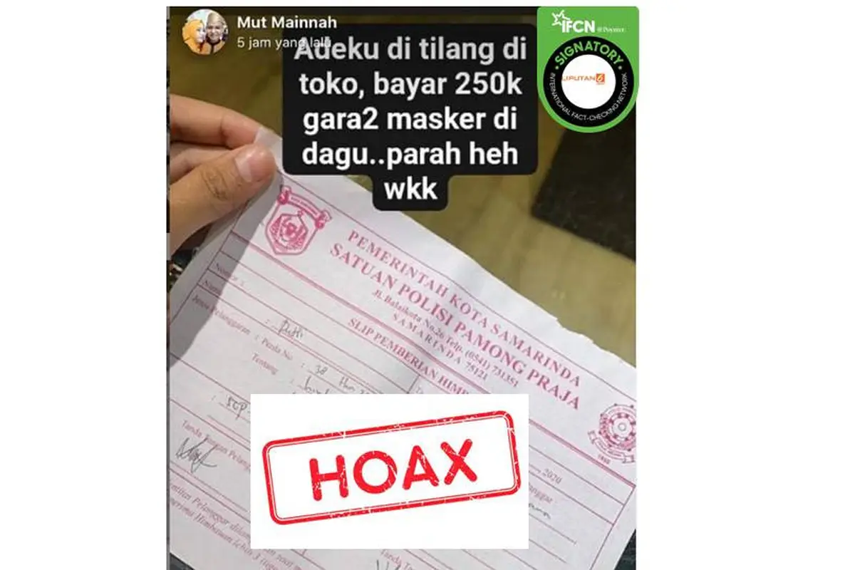 Cek fakta Samarinda