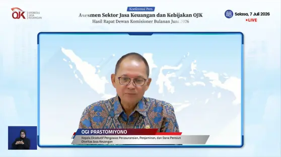 OJK: Aset Industri Asuransi Tembus Rp1.197 Triliun hingga Mei 2026, Tumbuh 2,87 Persen