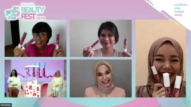 Peluncuran Wardah Exclusive Matte Lip Cream x Ayang Cempaka