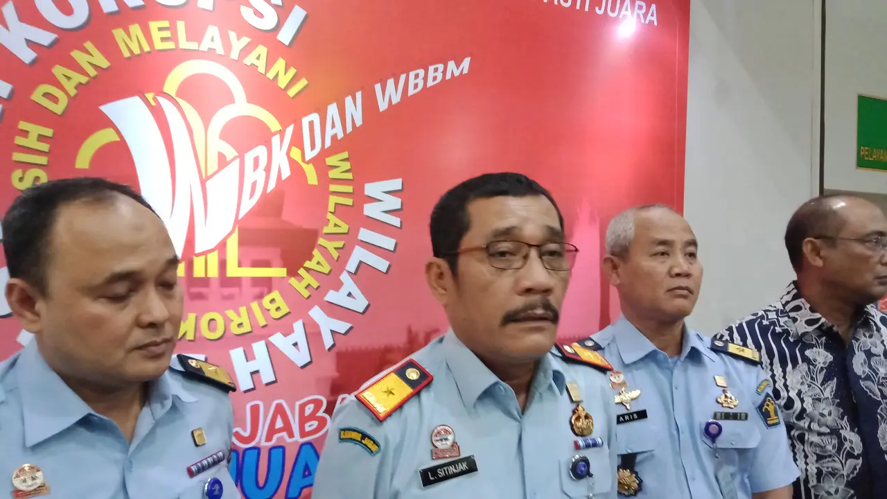 Kepala Kanwil Kemenkumham Jawa Barat, Liberty Sitinjak.