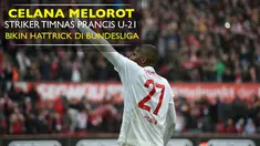 Berita video Anthony Modeste eks striker Timnas Prancis U-21 yang bermain untuk FC Koln mencetak gol ketiganya dengan celana melorot. 