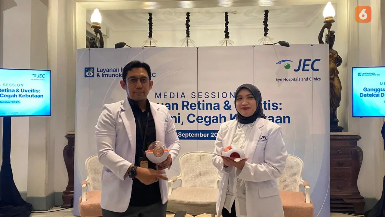Acara media session Gangguan Retina dan Uveitis: Masalah Penglihatan yang Sering Terabaikan, pada Rabu, 27 September 2025.