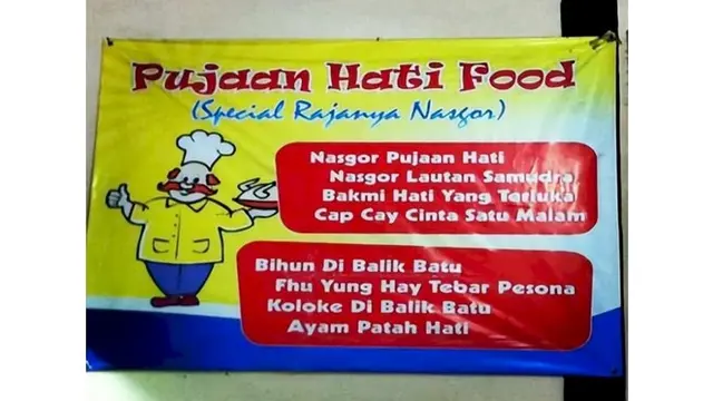 6 Nama Toko Tema Percintaan Ini Bikin Geleng Kepala