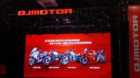 QJMotor resmi meramaikan pasar Indonesia. (Liputan6.com/Septian)