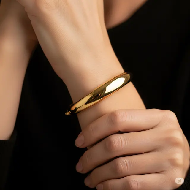 Bangle Oval Elips: Keanggunan Geometris yang Timeless