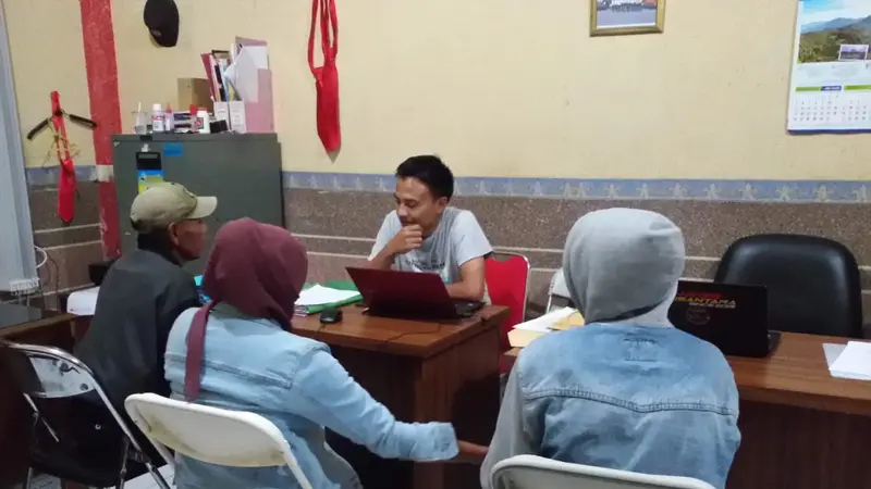 Pasutri pelaku adegan ranjang secara live depan ABG tengah melakukan serangkaian pemeriksanaan di Mapolresta Tasikmalaya