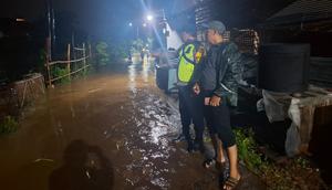 Banjir di Kota Kudus. (Liputan6.com/Arief Pramono)