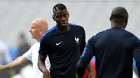 Gelandang tim nasional Prancis, Paul Pogba. (AFP/Franck Fife)