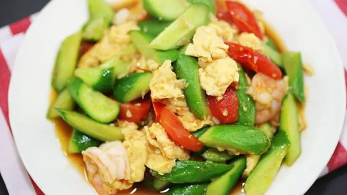 Tumis mentimun telur/copyright YouTube.com