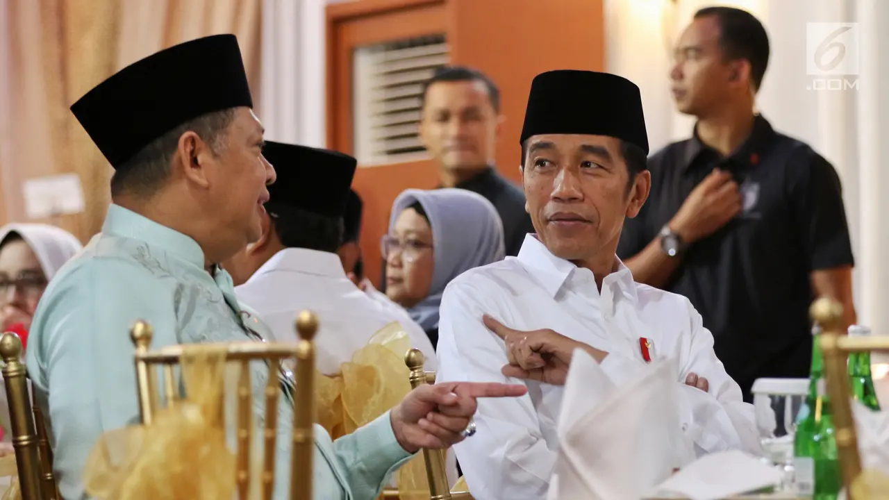 Presiden Jokowi dan Wapres Jusuf Kalla Buka Puasa Bersama Ketua DPR