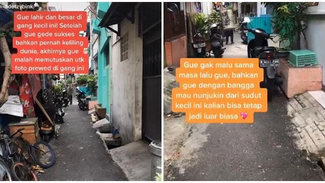 Viral dan Bikin Salut, Ini 6 Potret Prewedding di Gang Sempit dan Padat Penduduk