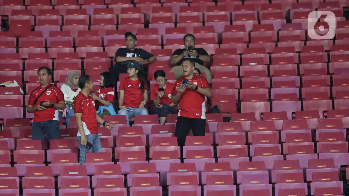 Bangku Kosong Hiasi Laga Kedua Timnas Indonesia di Piala AFF U-23 2025