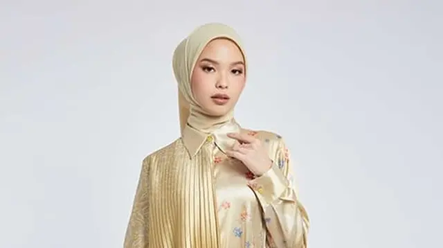 Dress Kuning Floral Bernuansa Vintage (Pinterset)