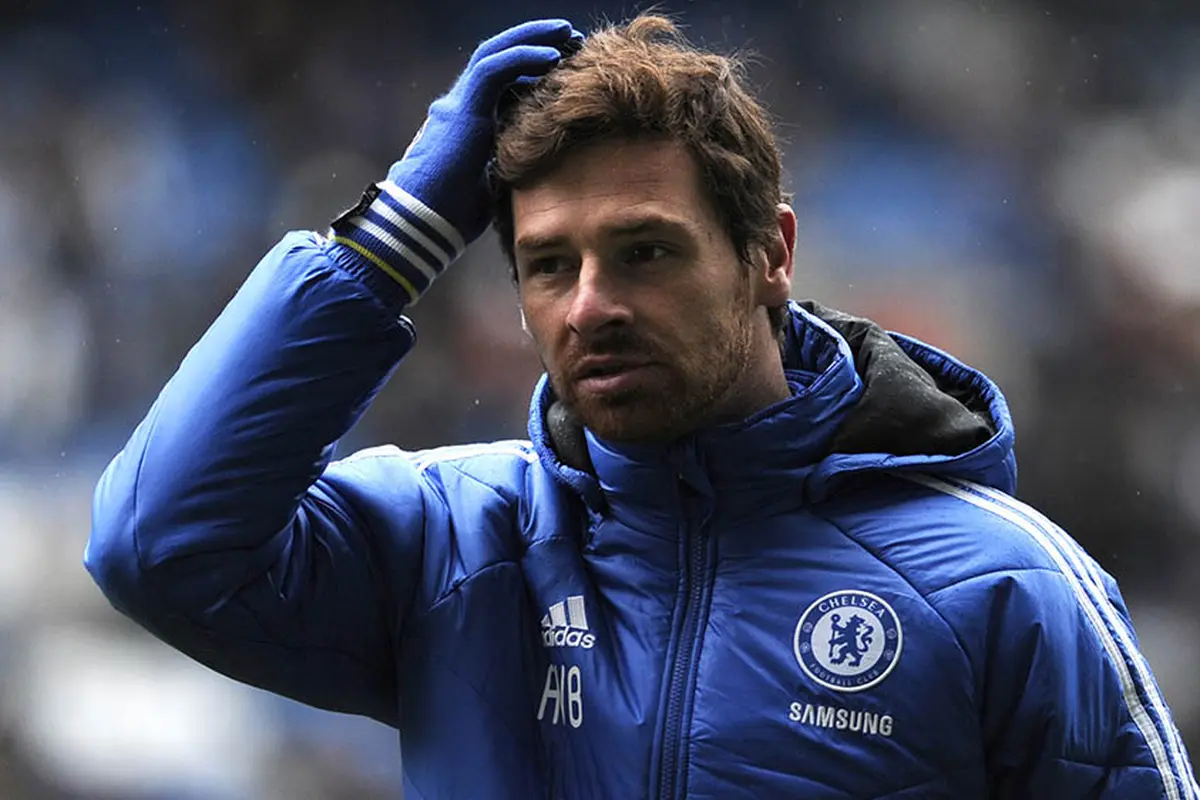 Andre Villas-Boas ketika masih menangani Chelsea. 